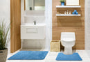 Orkney - Crosshatch 2 Pc Bath Set in Blue