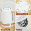 HOMCOM 1.7L Electric Fast Boil Kettle And 2 Slice Toaster Set