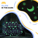 AIYAPLAY 2 In 1 Kids Folding Bed With Glow In The Dark Cosmic Design, Pink