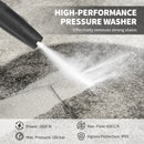 Outsunny 1800W Power Washer 150 Bar Pressure 6M Hose And Hose Reel