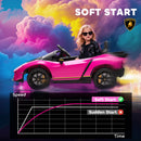 AIYAPLAY 12V Lamborghini Autentica Licensed Ride on Car