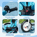 HOMCOM 6 In 1 Kids Trike, Stroller With Parent Handle