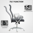 HOMCOM High Back Office Chair, Computer Desk Chair For Home