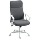 HOMCOM High Back Office Chair, Computer Desk Chair For Home