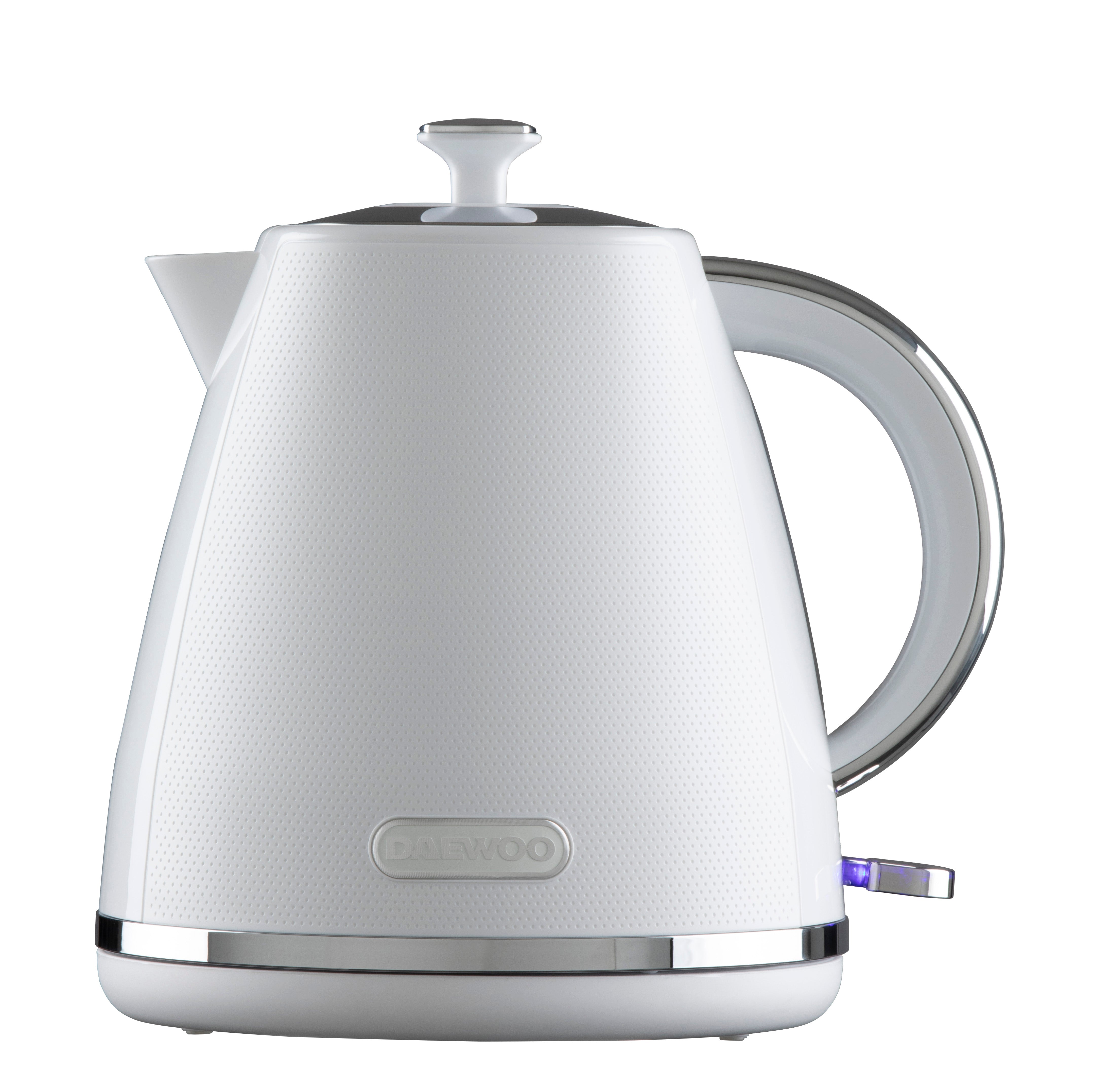 Daewoo Sterling 1.7l Pyramid Kettle White