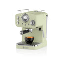Swan Pump Espresso Coffee Machine  - Green