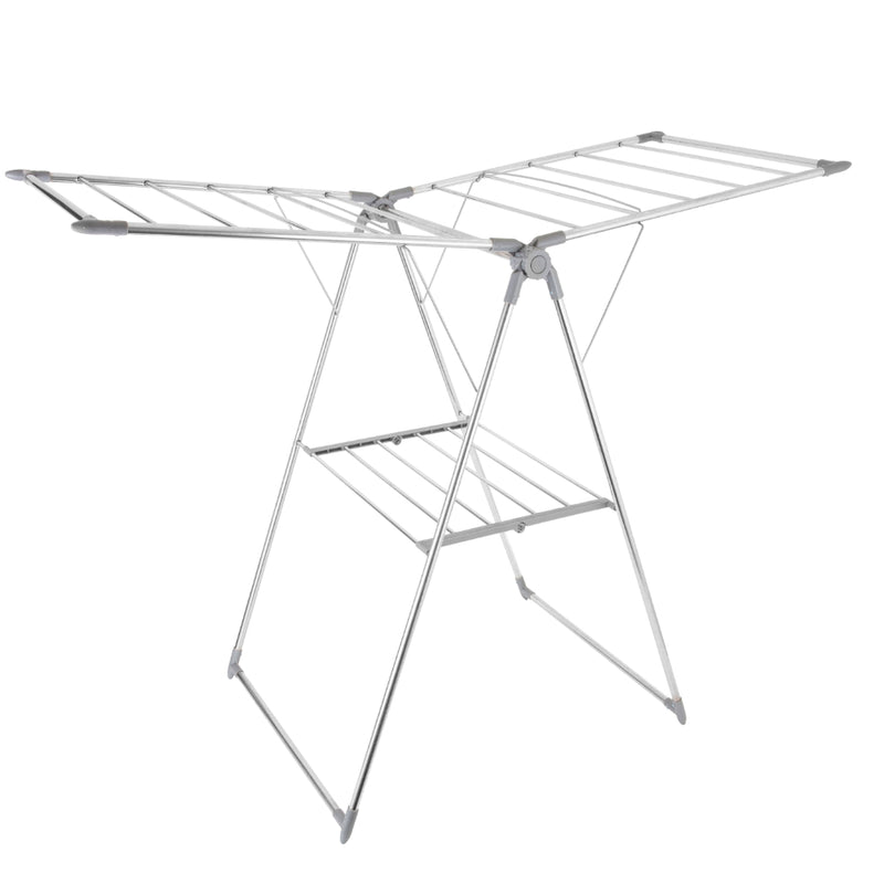 Ourhouse Winged Clothes Airer  - Grey