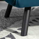 HOMCOM Click Clack Single Chair Bed Settee For Living Room, Guest Room