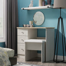 Tutbury Ready Assembled Vanity in Grey Ash & Bardolino Oak