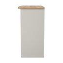 Tutbury Ready Assembled Vanity in Grey Ash & Bardolino Oak