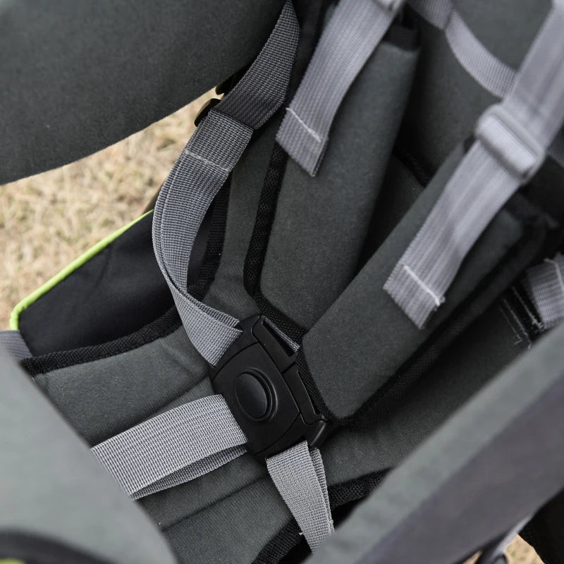 HOMCOM Baby Carrier Backpack - Black