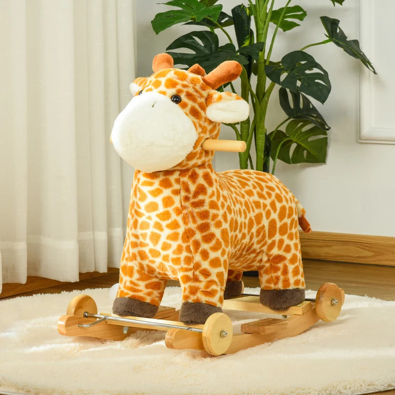 HOMCOM Children's Rocking Giraffe