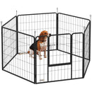 PawHut 2 Piece Dog Pen Expansion Pack For 80cm High Pet Playpen For S M Dogs