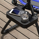 Outsunny Zero Gravity Lounger Folding Recliner Chair w/ Cup Holder