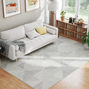 HOMCOM Non-Slip Large Rug for Living Room