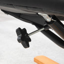 HOMCOM Recliner Armchair with Wood Base, Upholstered Reclining Chair