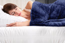 Weighted Sherpa Blanket in Navy