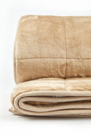 Weighted Sherpa Blanket in Taupe