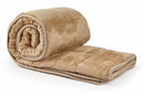 Weighted Sherpa Blanket in Taupe