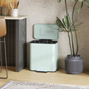 HOMCOM 2 X 20L Double Rubbish Bin, Pedal Bin With Soft-Close Lid