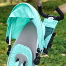 HOMCOM 6 In 1 Kids Trike, Stroller With Parent Handle, Green