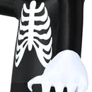 HOMCOM 12' Inflatable Halloween Skeleton Ghost with Lights 12ft 360cm
