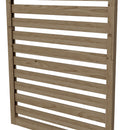 Outsunny Wall Mounted Plant Stands Set of 2 with Shelves and Slatted Trellis