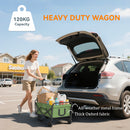 Outsunny 62L Festival Trolley, 120kg Heavy Duty Folding Trolley Cart