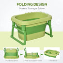 HOMCOM Baby Bath Tub - Green