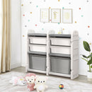 Kidkid Kids Storage Cabinet for Toys Clothes Books, Plastic Organizer