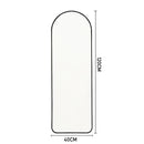 Cottonfy UK Arch Full Length Wall Mirror