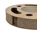 KidKid Round Cat Scratcher with Ball Toy