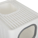 KidKid Enclosed Folding Cat Litter Box Toilet with Scoop