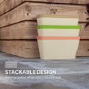 Outsunny 3 Pcs Self Watering Plant Pots w/ Visual Water Level Window