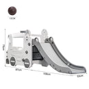 Kidkid Kids Home Multi Functional Slide with Bus 2 in 1