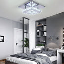 Livingandhome Square Small-size Crystal LED Ceiling Light