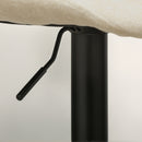 HOMCOM Bar Stools Set Of 2 Adjustable Swivel Bar Chairs With Backrest