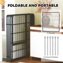 PawHut 2 Piece Expansion Pack Dog Pen for 100cm High Animal Pen