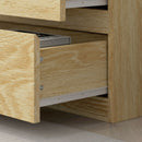 HOMCOM 180cm Tall Bookshelf Free Standing Storage Shelf Unit With Storage White And Oak