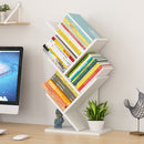 Cottonfy UK Standing Tree Bookshelf Wooden Display Rack