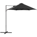 Outsunny 2.5M Offset Roma Patio Umbrella W/ 360° Rotation