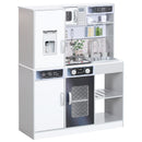 AIYAPLAY Play Kitchen W/ Sounds Lights, Microwave