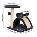 KidKid Cat Tree with Sisal Scratching Post and Hanging Toy