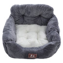 KidKid Cozy Dog Car Seat with Storage Pocket