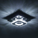 Livingandhome Square Small-size Crystal LED Ceiling Light