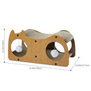 KidKid Cat Scratching House Cardboard Bed