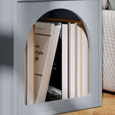 HOMCOM Bedside Table, Modern Bedside Cabinet For Bedroom