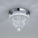 Livingandhome Crystal Ceiling Light With Droplets