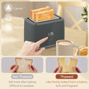 HOMCOM 1.5L 3000W Fast Boil Electric Kettle and 2 Slice Toaster Set