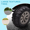 HOMCOM 12V Two-Seater Kids Electric Ride-On Car W/ Electric Bucket - Green